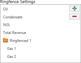Ringfence Settings box